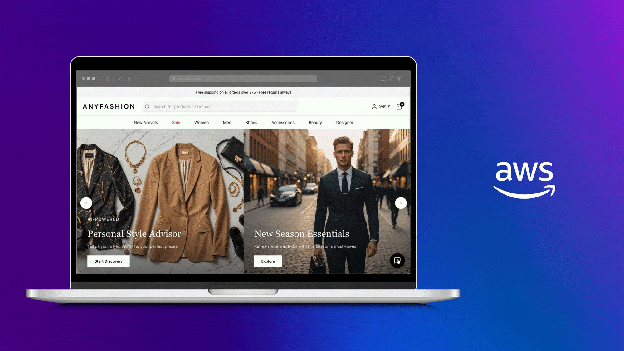 Retailers gain an off-the-shelf AI shopping engine from AWS