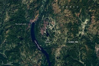 Amateur’s Satellite Discovery Confirms Massive 390-Million-Year-Old Crater in Quebec