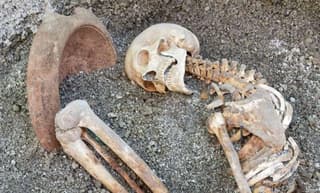 AI Reconstructs Pompeii Man Escaping Vesuvius