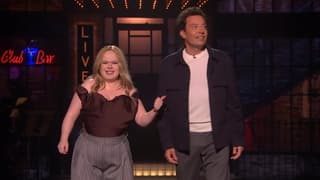 Fallon Joins Nicola Coughlan on SNL U.K. for Chaotic Studio Tour and Explicit Rap