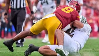 USC suspends Stephens after targeting hit on Moore sparks backlash