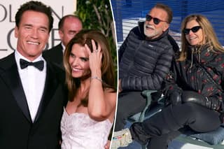 Schwarzeneggers' rare ski-trip snap shows exes together for family birthday