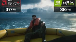 RTX 5080 and RX 7900 XTX Tie in 4K Ace Combat 8 Benchmarks