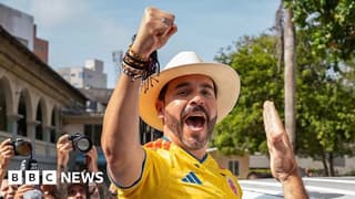Trump-backed outsider leads razor-thin Colombia runoff in early results