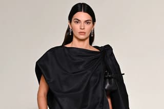 Kendall Jenner Walks Bottega Veneta Milan Finale as Jacob Elordi Watches From Front Row