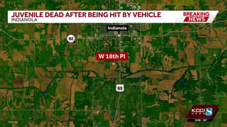 Teenager dies after being struck by vehicle in Indianola