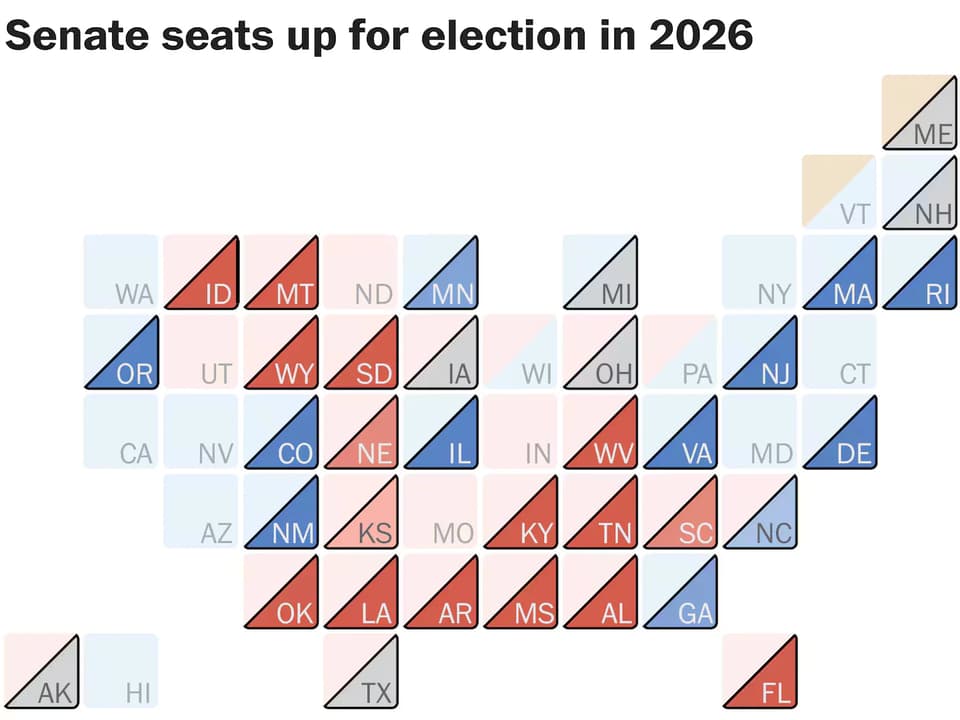 Midterm Math: Democrats Chase Senate Majority as Trump’s Unpopularity Shifts Red-State Odds