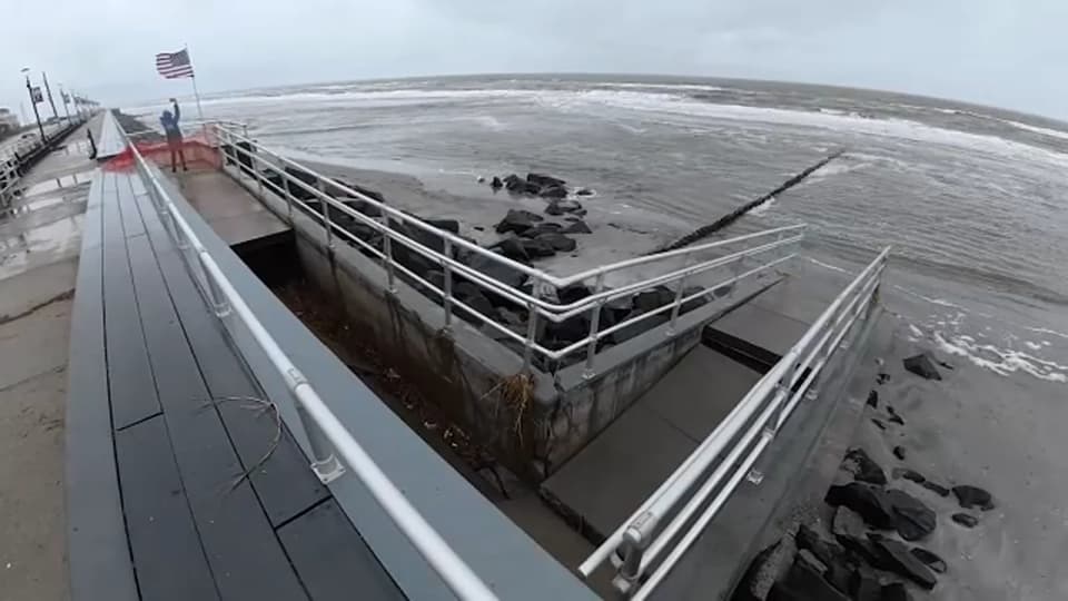 Nor'easter Leaves Brigantine Shoreline Devastated as Power Restored