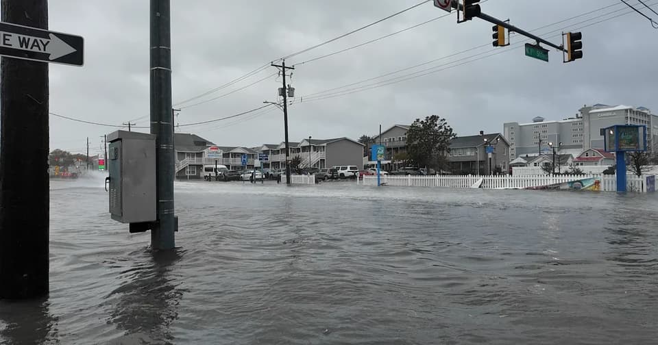 Nor'easter Drowns Ocean City Streets, Closes Beaches, and Scraps 55,000-Capacity Festival