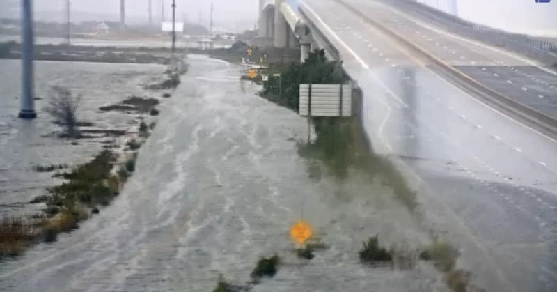 Nor'easter Forces Route 1 Closure and Beach Evacuations in Delaware