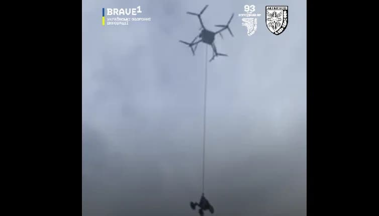 Ukraine's 'Marsupial' Drone-Robot System Solves Delivery Problem US Chased for 30 Years