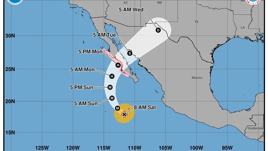Hobbs Middle School Shooting Leaves Community Reeling as Hurricane Polo Weakens to Depression