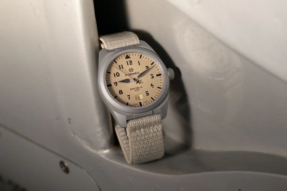 Formex Unveils AirField: A Titanium Pilot Watch with 65-Hour Reserve