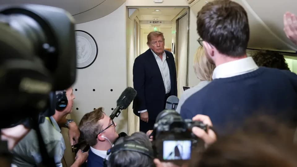 White House Excludes CNN from Air Force One, Leaving TV Pool Coverage Void for Tennessee Trip