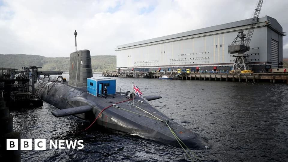 UK Chancellor Confirms £6bn Domestic Bid for Faslane Dry Docks