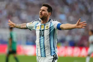 Messi Nets Historic Hat Trick to Tie World Cup Scoring Record