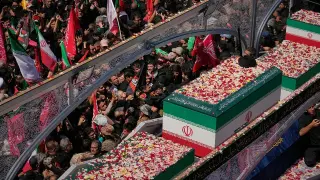 Iranian mourners vow revenge at Khamenei funeral as regional tensions surge