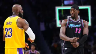 Adebayo Sends LeBron a Fiery Text After King Chooses 76ers Over Heat