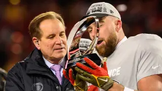 Nantz Goes Rogue, Kelce Turns ‘Fight’ Into Chiefs Legend