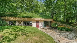 Huron, Ohio: $850,000 Earth-Sheltered Home with Mowable Roof Hits Market