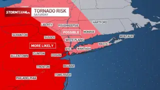 Tornado Risk Looms Over NYC as Weekend Storms Approach