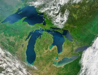Great Lakes: A Postglacial Freshwater Newcomer Among Ancient Lakes