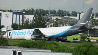 Investigation Grows After Amazon Cargo Jet Overruns Miami Runway, Killing Five