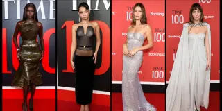 Couture Parade on the Time100 Gala Red Carpet