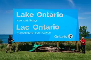 Ford ridicules Trump's 'Lake America' move, hopeful for a trade deal