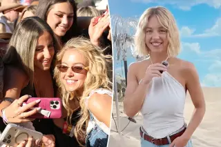 Sweeney lights up Stagecoach with surprise underwear toss and Bailey Zimmerman duet