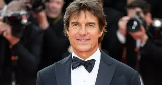 Tom Cruise Debuts Red Hair and Height-Boosting Boots at 'Digger' London Premiere