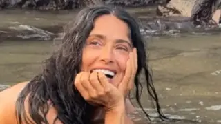 Salma Hayek marks 60 with a sunlit beach moment on Instagram