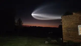 Pre-Dawn Falcon 9 Launch Creates 'Space Jellyfish' Over US East Coast