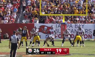 Steelers Rally From 13-Point Deficit to Beat Buccaneers 26-19 in Overtime