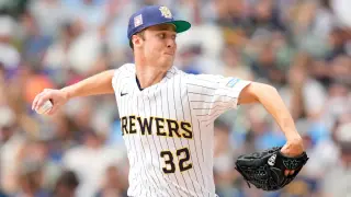 Misiorowski's record strikeout run fuels Brewers as workload looms