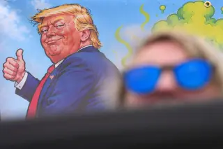 Trump’s Doonbeg visit stirs debate as protests trail Dublin’s scale