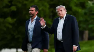 Trump says he was unaware of his family’s crypto fortune fueling big earnings