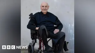 Bill Ward vows to keep rocking from his wheelchair