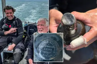 Diver uncovers 162-year-old Guinness in shipwreck, possibly drinkable