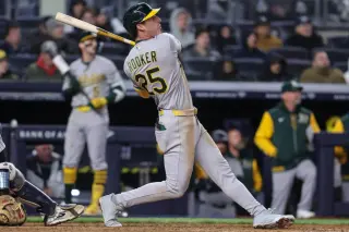 A's Place Rooker on 10-Day IL, Recalling Wilson to DH