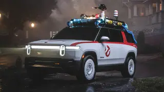 Rivian Launches 'Ghostbusters' Halloween Update and Ecto-R1 Tribute