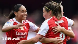 Arsenal Women press to back-to-back Women's CL final after Lyon win