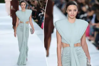 Miranda Kerr Returns to Runway for Stella McCartney’s Ocean-Focused Show
