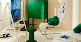 Ikea unveils Xbox-inspired Yxstaby furniture, including a thumbstick-stool