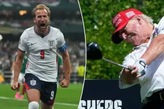 Kane recalls surreal round with Trump as England eye Norway quarterfinal