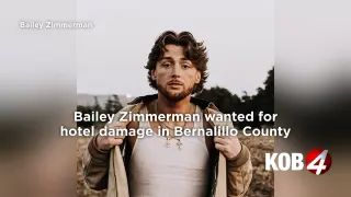 Bailey Zimmerman charged in Albuquerque hotel incident totaling $16K
