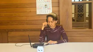 Myanmar junta permits Suu Kyi first call with son in six years