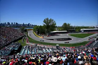 Mercedes tops Montreal practice as red-flag chaos hits Canadian GP session