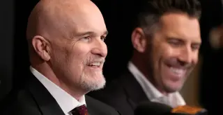 Quinn and Peters map Commanders' 2026 plan in camp presser