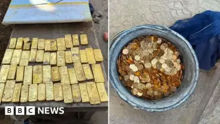 Belgian renovators strike €9 million gold hoard from walls